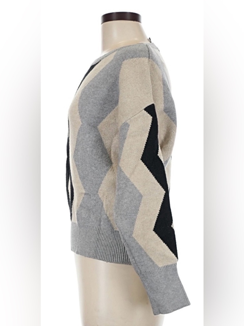 Gorgeous Truth By Republic Geometric/ Argyle Sweater - Picture 4 of 6